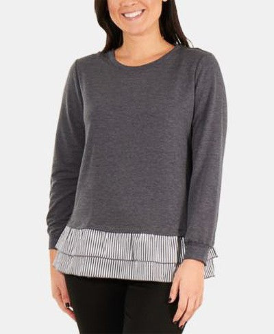 NOTATIONS NY COLLECTION/LYNN BRANDS SLD L/S PLV W PLP RFLS,