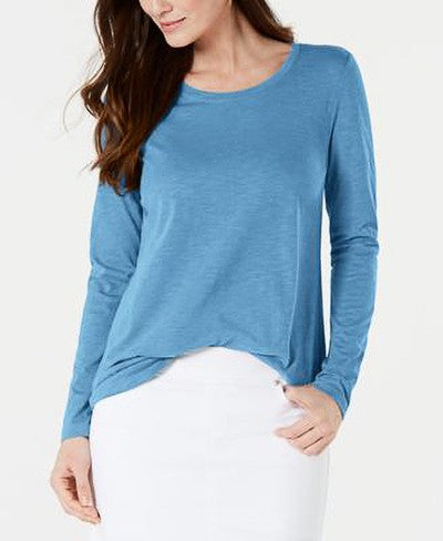 STYLE & CO-MMG CK CREWNECK LS TOP BASIC, CK CREWNECK LS TOP BASIC COTTON/MODAL