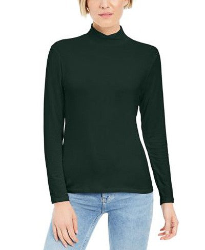 STYLE & CO-MMG CK MOCK NECK LS TOP