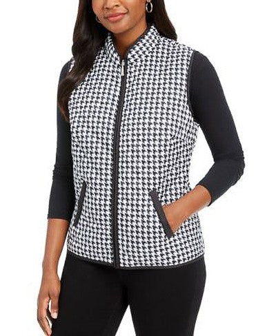 KAREN SCOTT SPORT-MMG HOUNDSTH PUFFR VEST