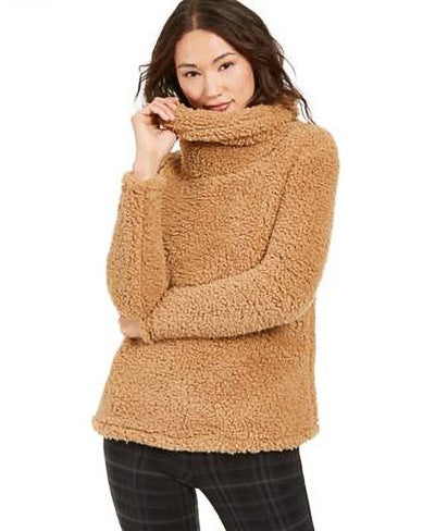STYLE & CO-MMG CK SHERPA COWL NECK - Shenayah Beauty Shop