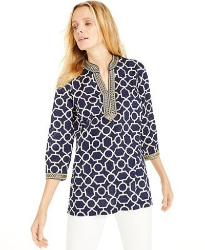 CHARTER CLUB-MMG WVN JANE ICNC TUNIC